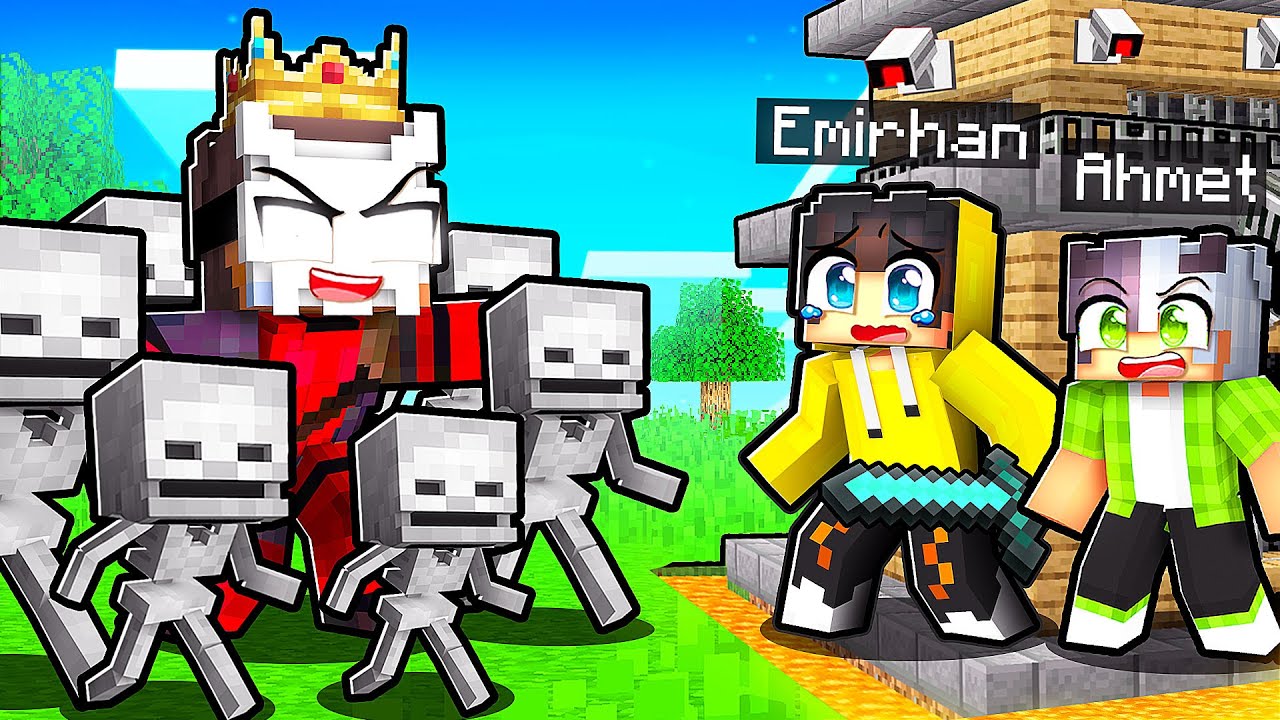 Kabile Ağası VS En Güvenli Ev! 🪨🌿 | Minecraft