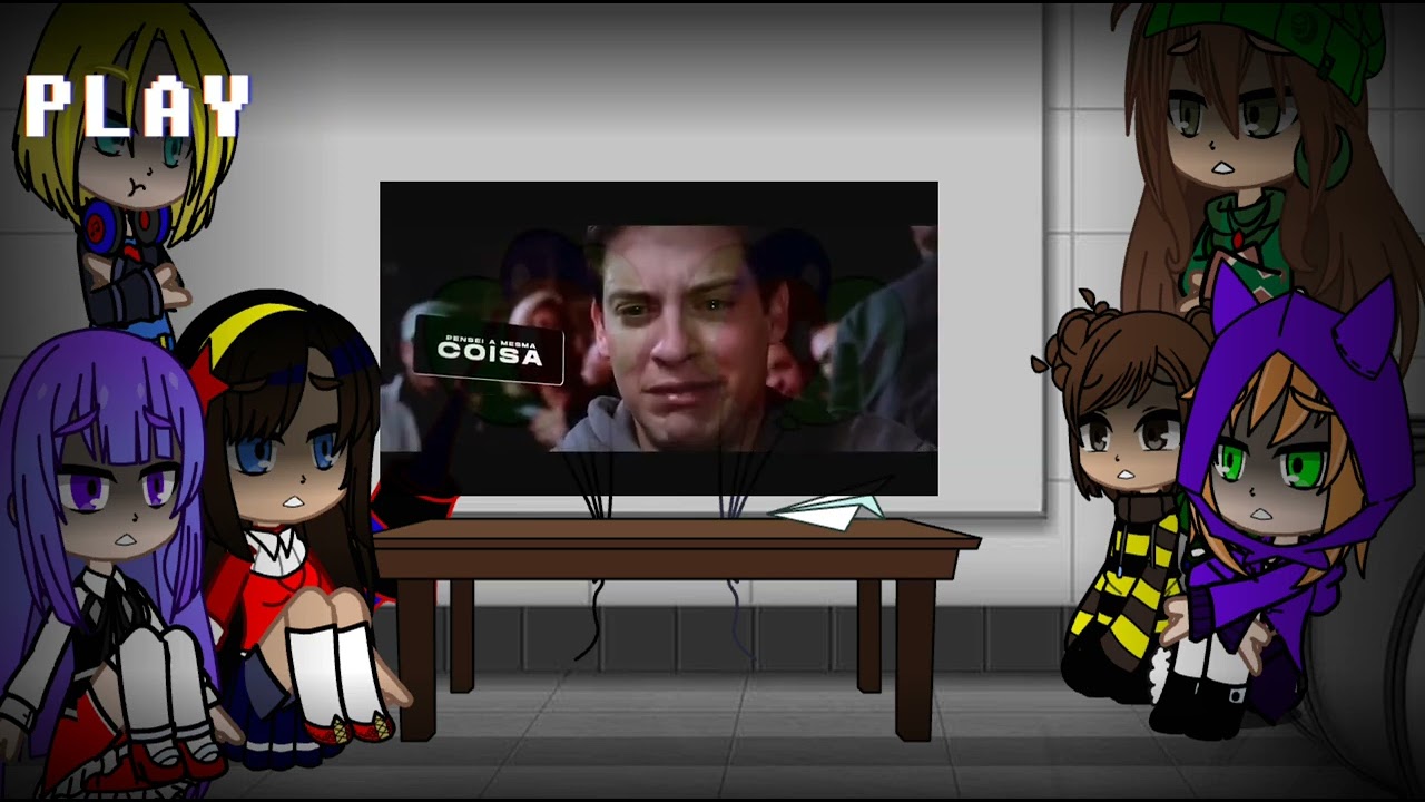 dc Superhero girls reagindo ao rap Homem aranha sem volta ao lar