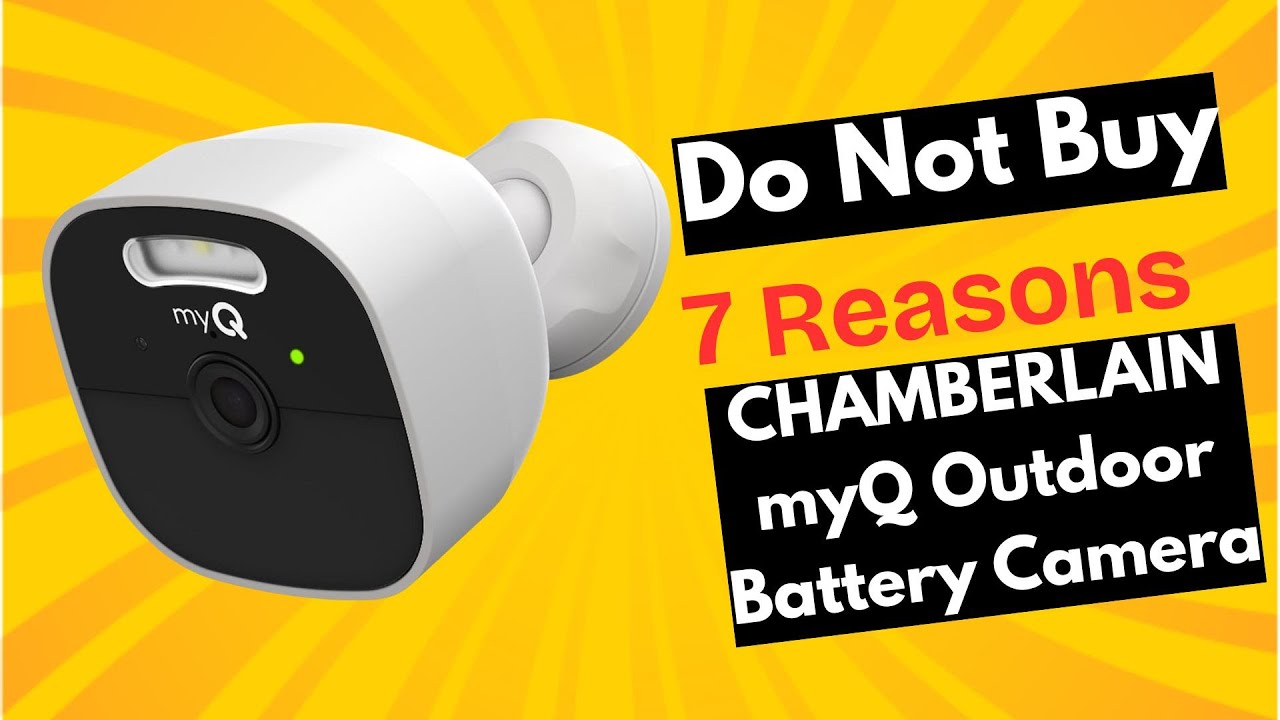 The Truth About CHAMBERLAIN myQ Outdoor Battery Camera 😬  Brutal Review