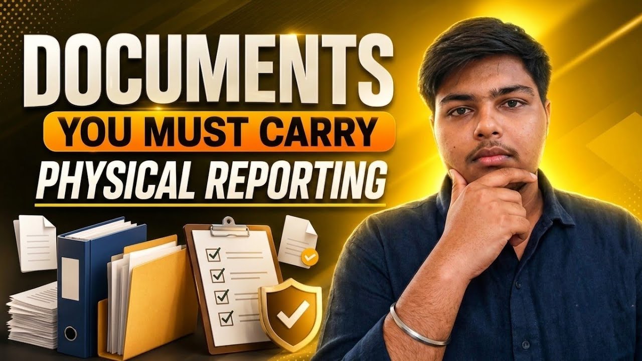 Physical Reporting Documents Checklist 2026 | Don't Miss These!