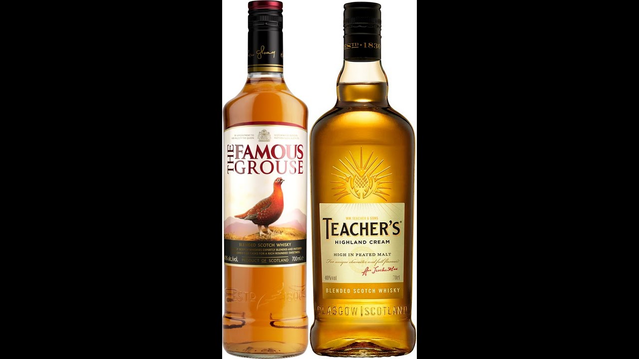 Сравнение Whisky The Famous Grouse с Whisky Teachers