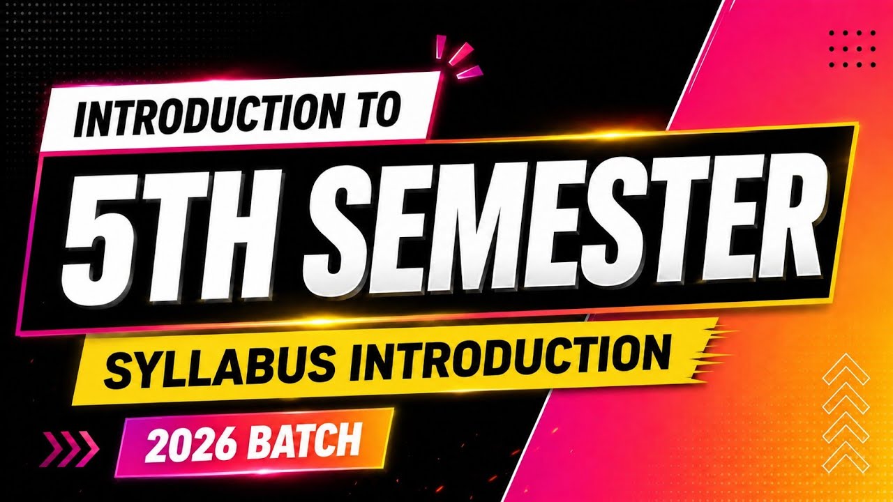 B Pharm 5th Semester Syllabus | Subjects | Introduction | Imperfect Pharmacy  
