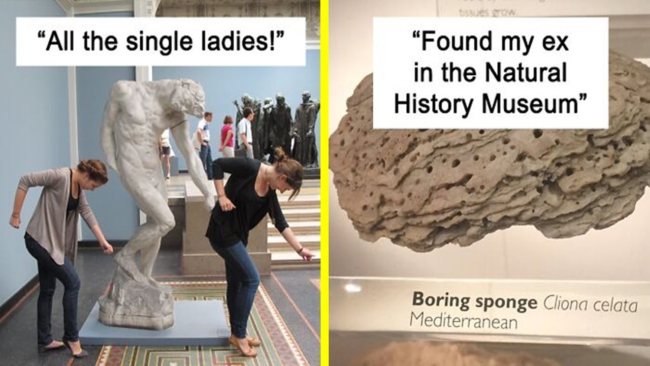 Times Adults Decided To Have Some Fun In These Museums And Art Galleries