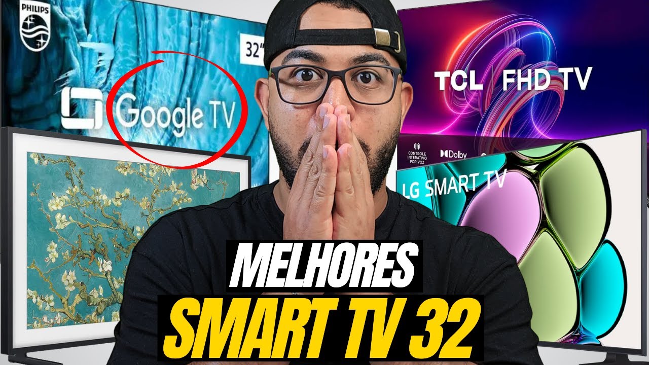 TOP 5 Smart Tv 32 Polegadas Melhor CUSTO-BENEFÍCIO 2025! Quais as melhores smart tv 32 polegadas?