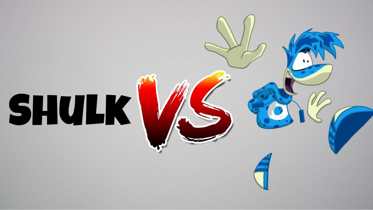 Super Smash Bros Ultimate - Blue Rayman vs Shulk (SSBU)