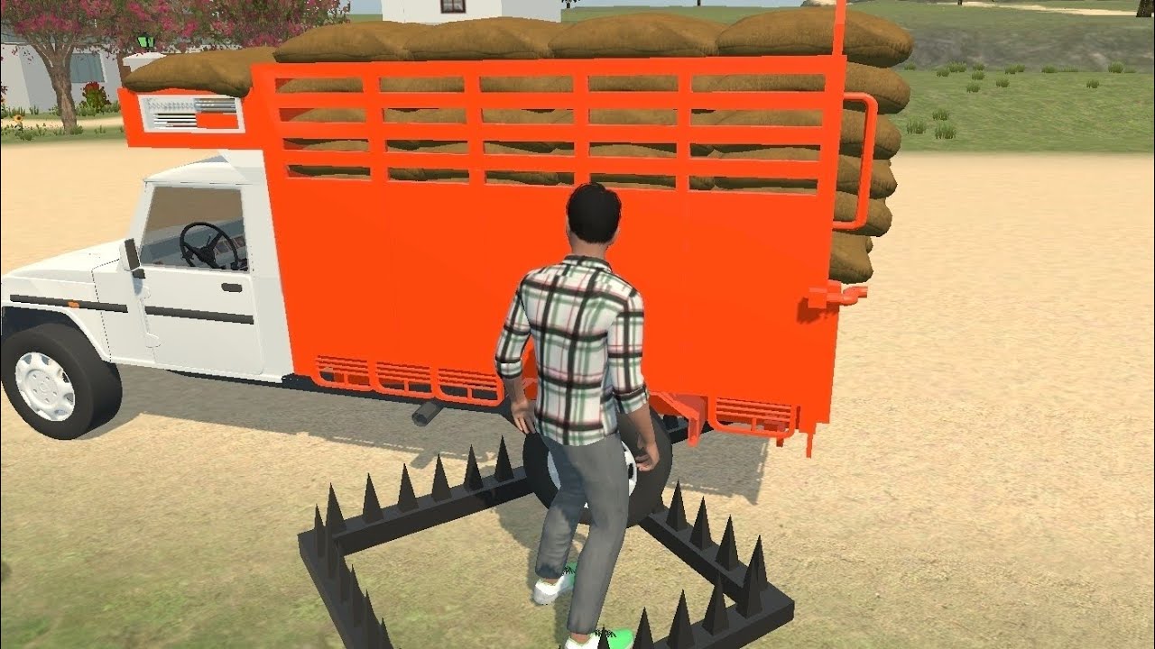 Aaj school pe rashan la jata sama mara gari ka tiar purchase ho gaya Indian vehicles simulator 3d 