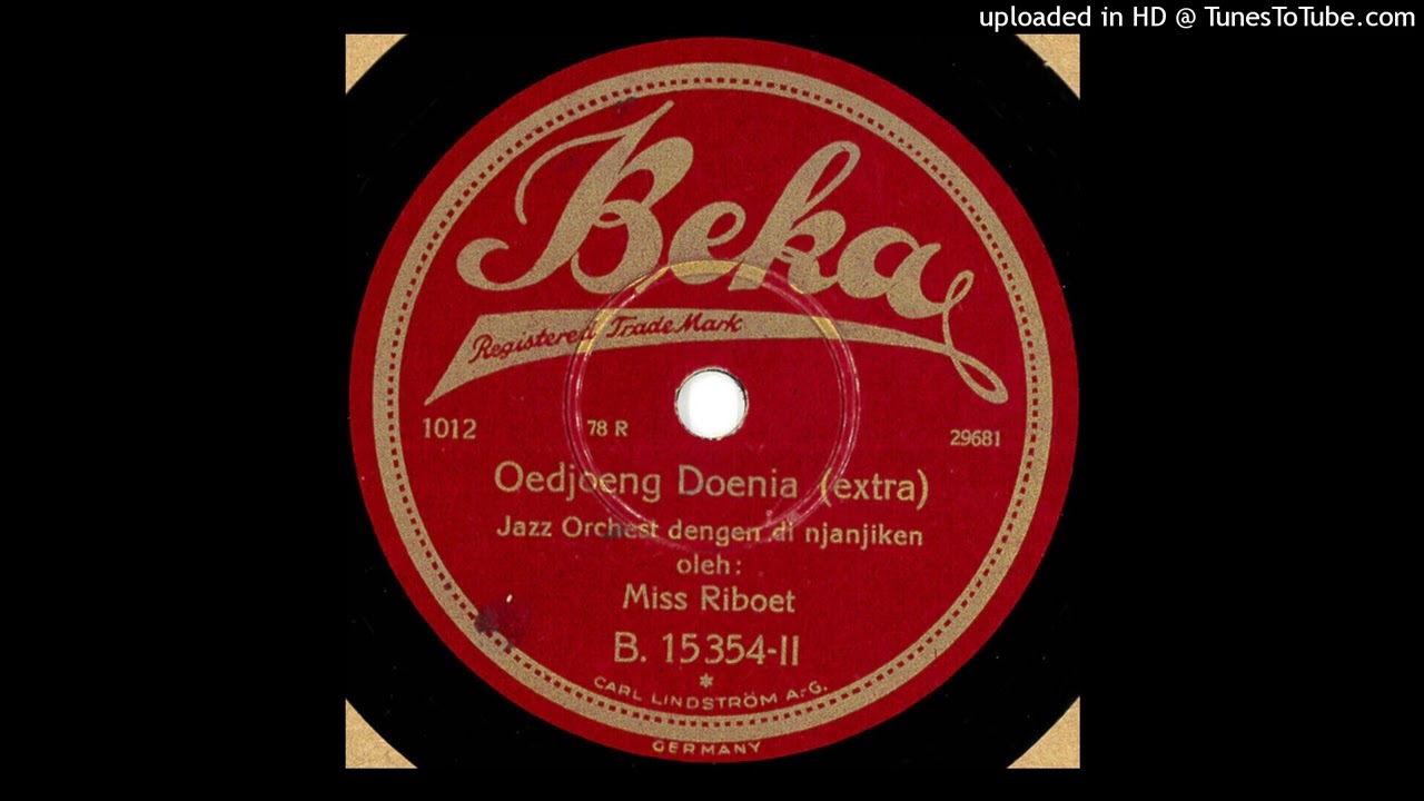 Beka 29681 - Oedjoeng Doenia (Miss Riboet)