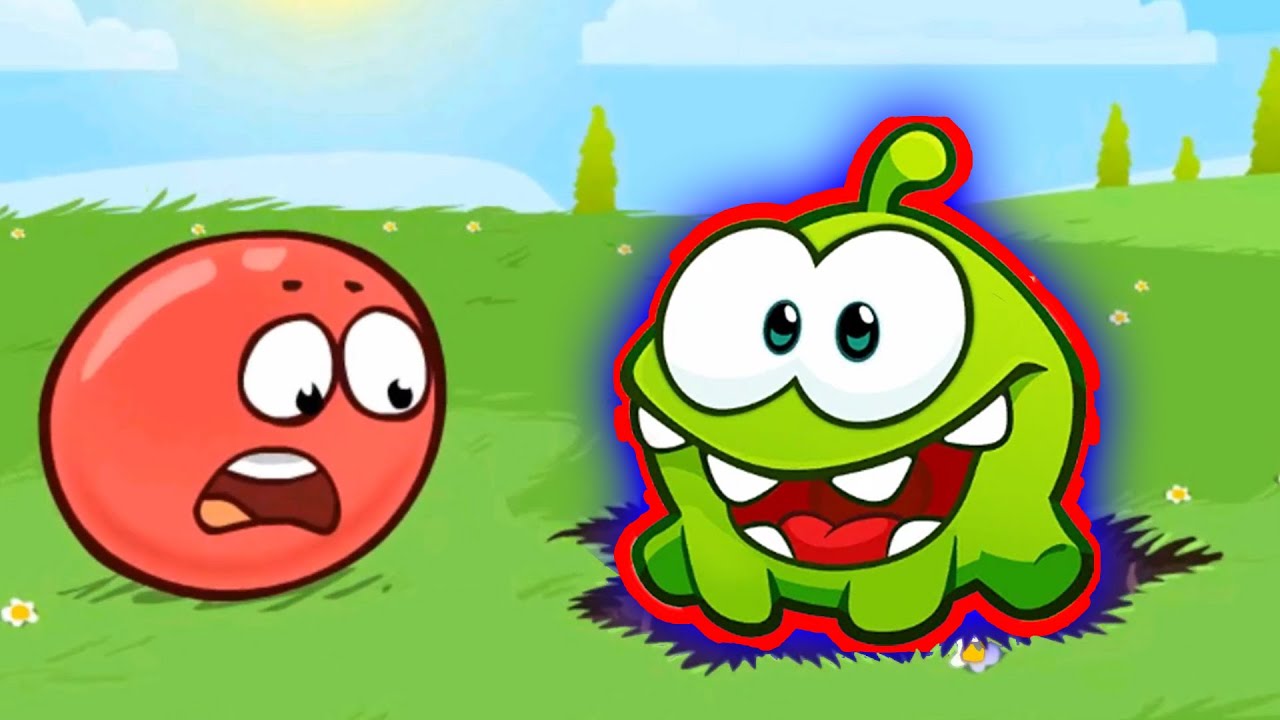 Om Nom vs Red Ball 4