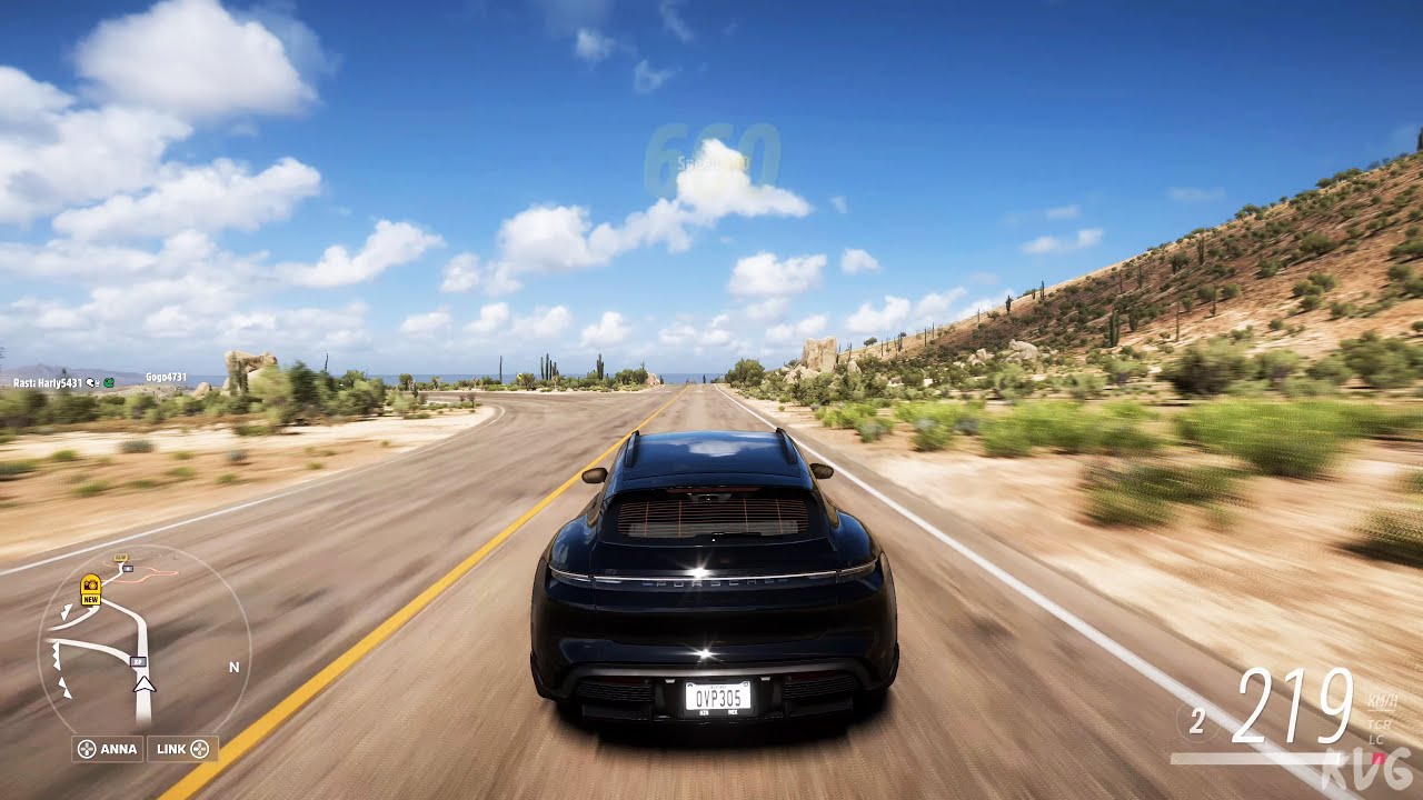 Forza Horizon 5 - Porsche Taycan Cross Turismo Turbo S 2023 - Open World Free Roam Gameplay [4K]