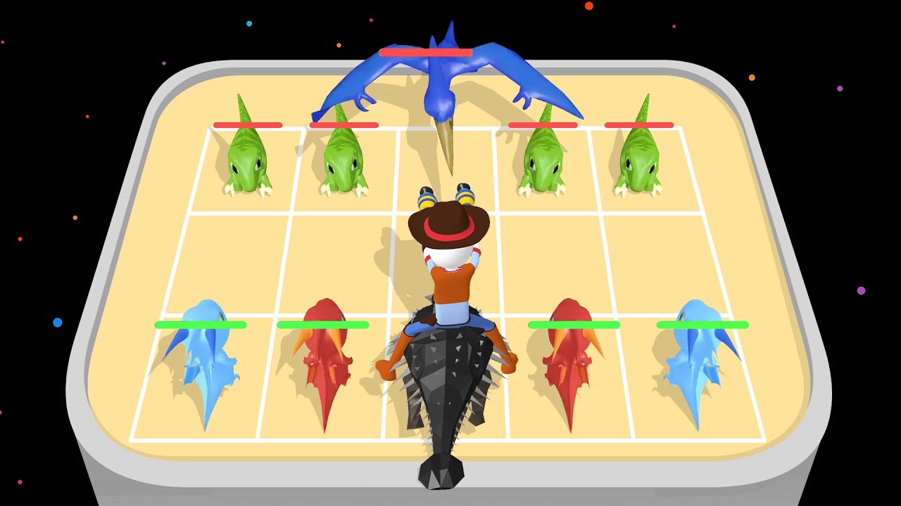 MERGE DINOSAUR: Monster Catch Run - DINO RUSH ⭐ Dinosaur Merge Runner Master