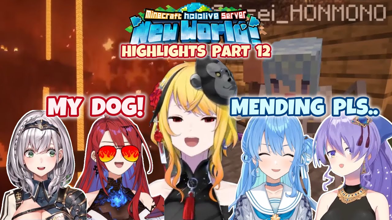 That Day Kaela Became The Strongest NPC in HoloServer + Suisei Quest【 Minecraft HIGHLIGHTS Part 12 】