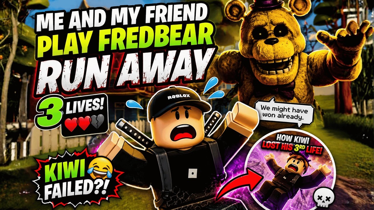 ME AND MY FRIEND PLAY FREDBEAR RUN AWAY