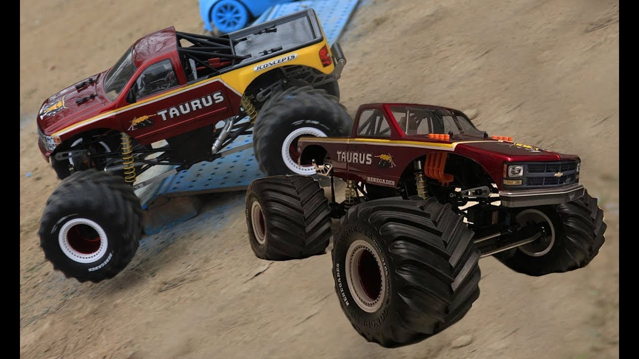 Team Taurus Modified Axial SMT10 Monster Truck Overviews - Trigger King Tech