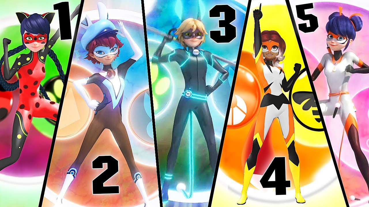 RANKING DAS FUSÕES DE MIRACULOUS LADYBUG!! (DO MAIS FRACO ATÉ O MAIS FORTE)