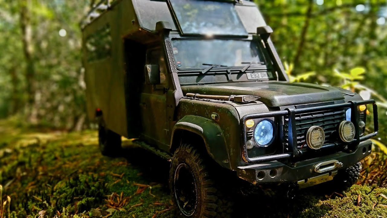 Scale Off-road adventures Compilation with Edna the landrover 127 camper.