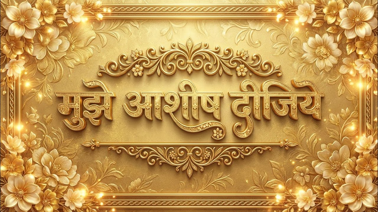 मुझे आशीष दीजिये ।। भजन।। THESOUNDOFGOD