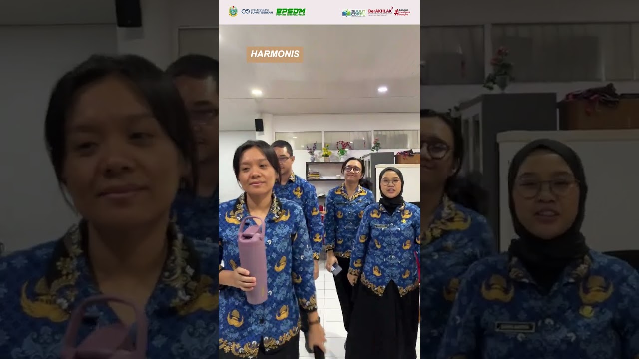 PENERAPAN CORE VALUES ASN BERAKHLAK | DISBUDPAREKRAF PROVSU
