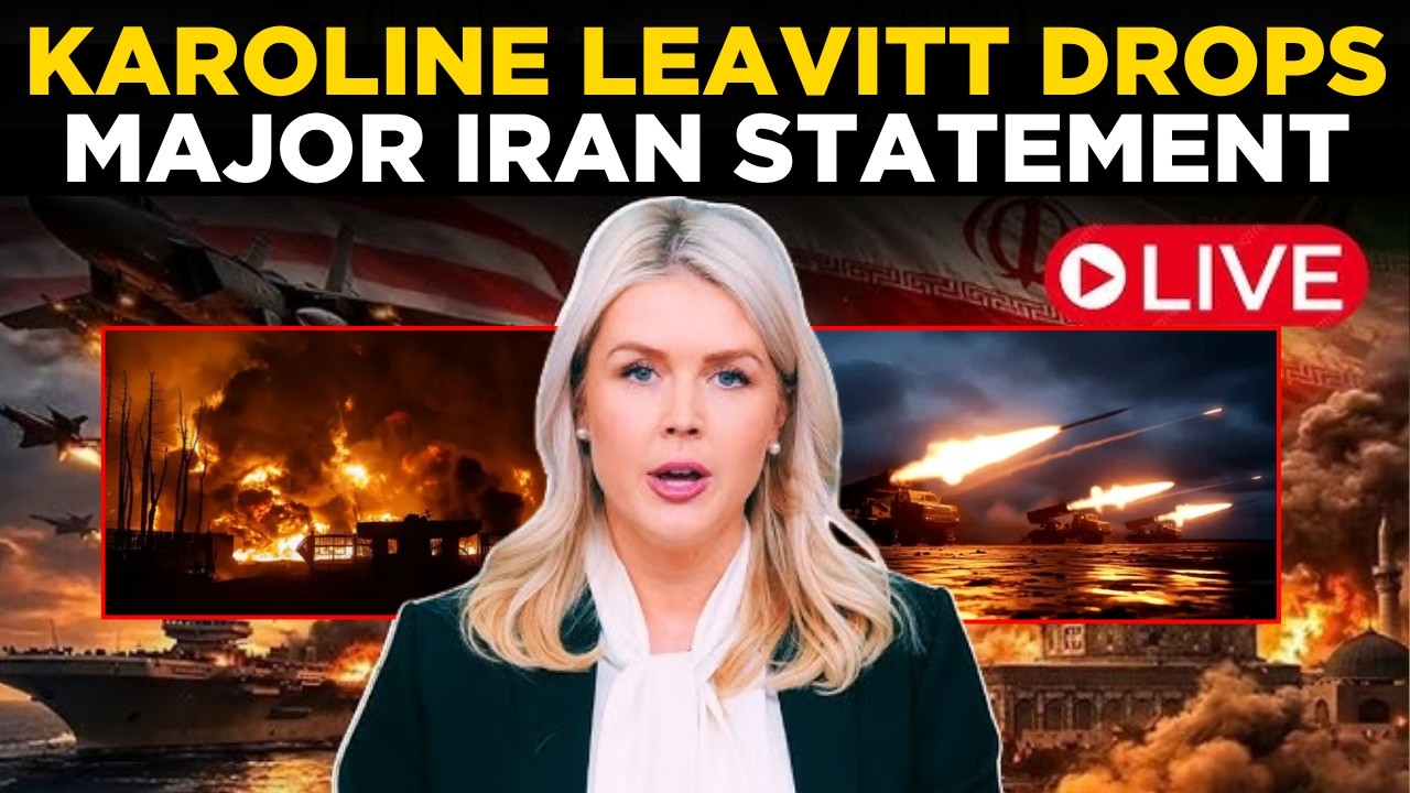 US News LIVE: Karoline Leavitt Delivers Major Update on Iran War Situation | Donald Trump