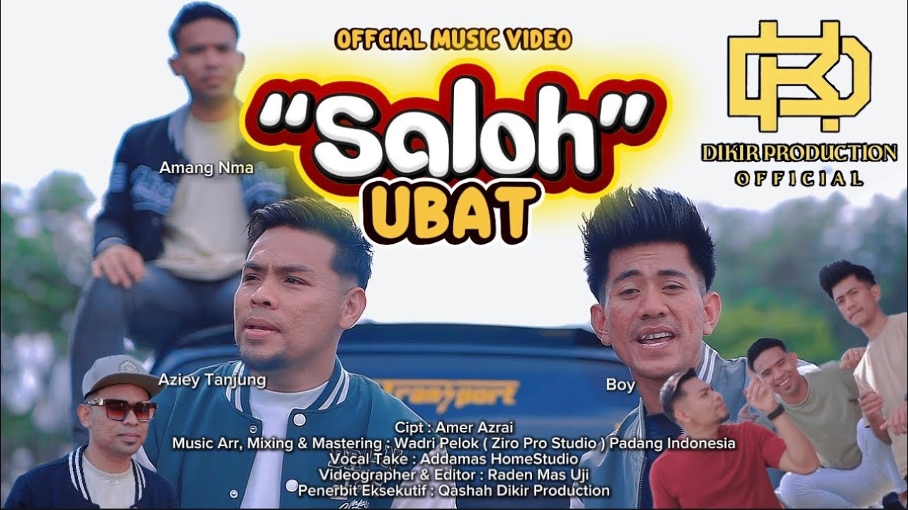 Saloh Ubat - Aziey Tanjung, Boy, Amang Nma (Official Music Video)