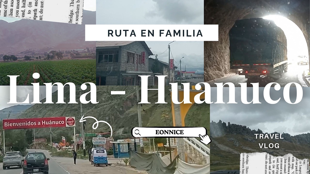 Ruta Lima-Huayllay-Moyobamba (parte 1)🗺️NO HAY PEAJES🏕️