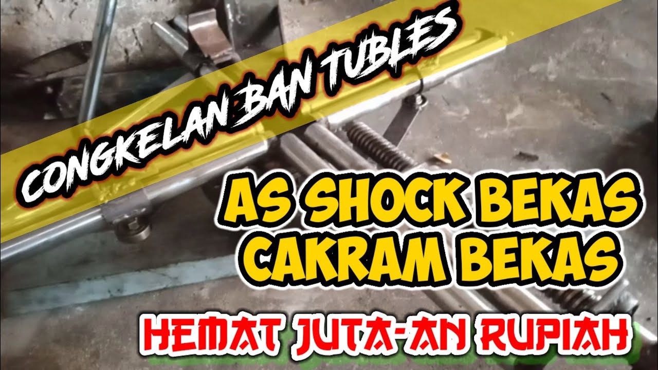 Tire changer//ALAT CONGKELAN BAN TUBLES dari barang bekas#otomotif #bengkelmotor #kreatif #cerdas