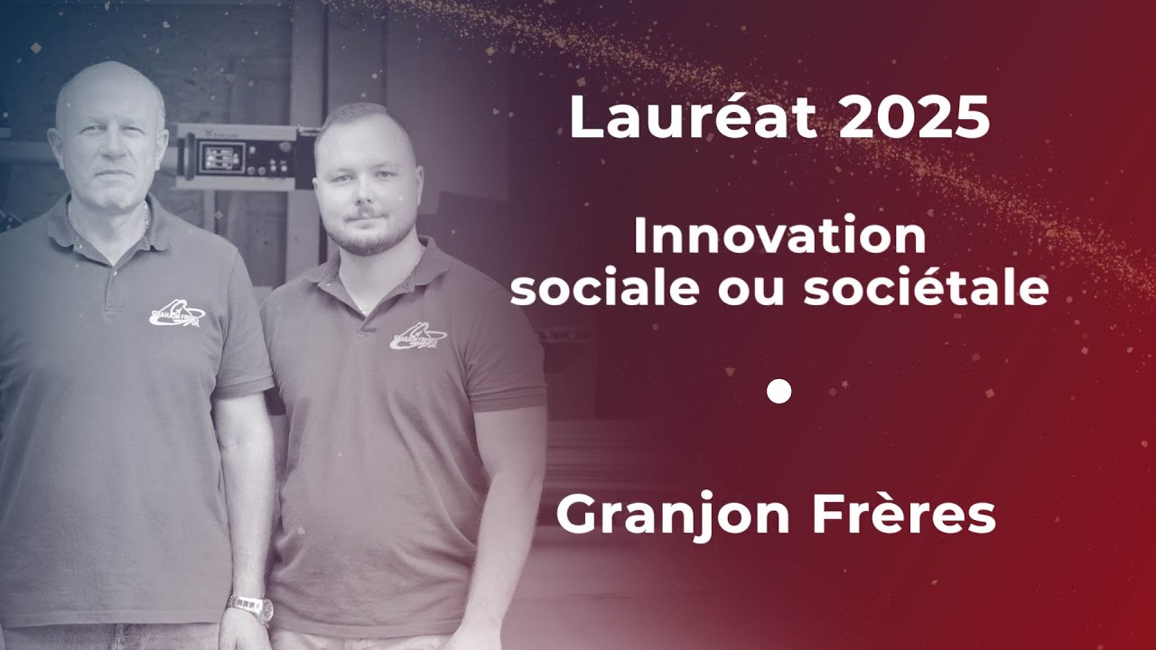 Artinov Rh&ocirc;ne 2025 - Laur&eacute;at Innovation Sociale ou soci&eacute;tale - Granjon Fr&egrave;res