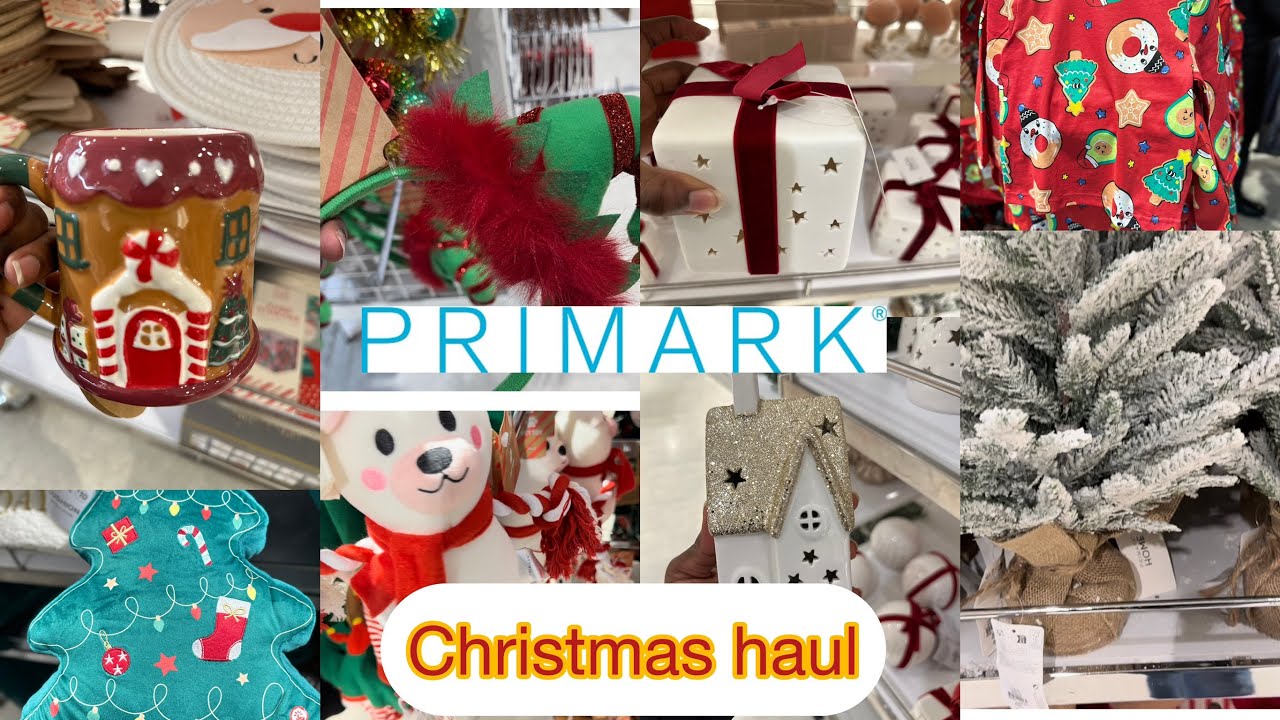 PRIMARk NEW CHRISTMAS COLLECTION, NEW CHRISTMAS HAUL, CHEAPEST SHOPPING UK