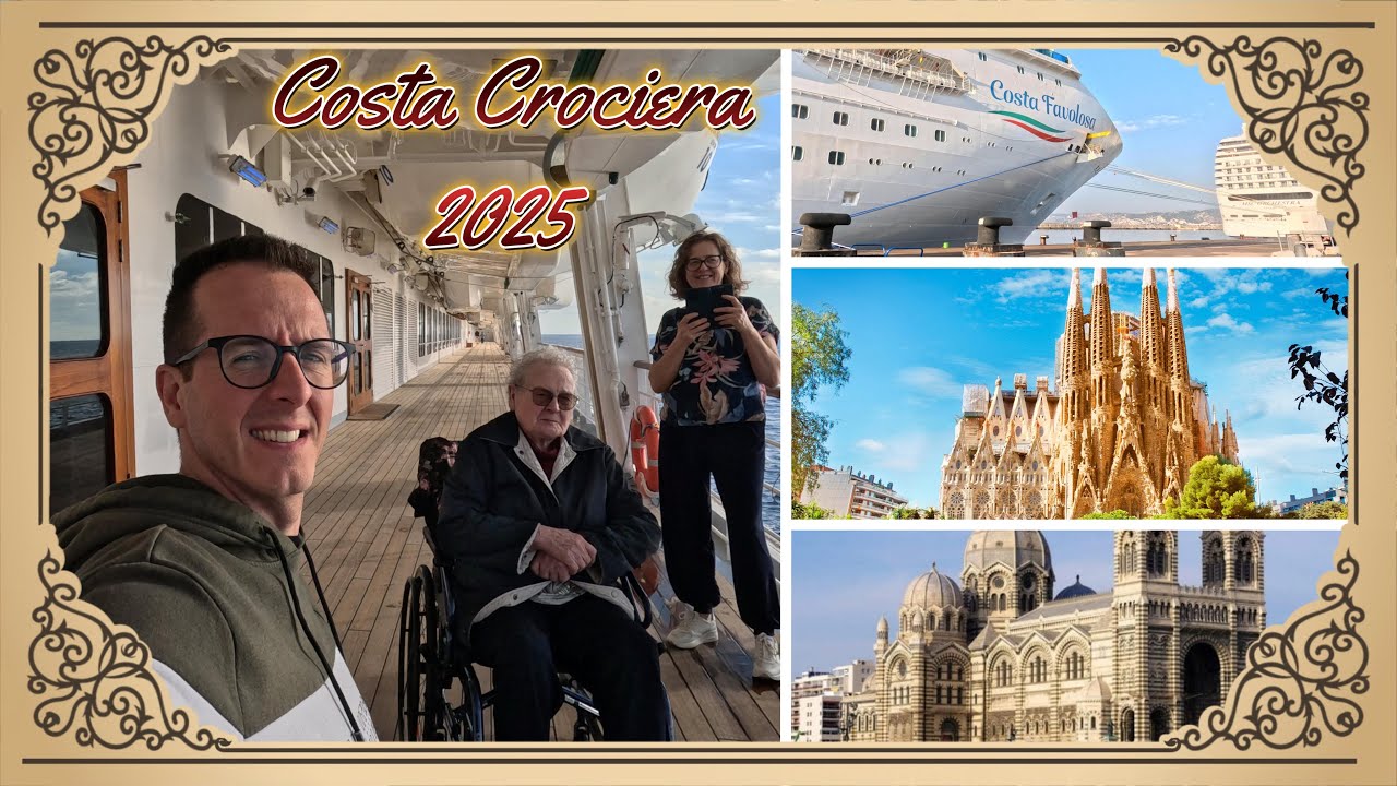 Mini Costa Crociera 2025 - Barcellona e Marsiglia_Vlog #03