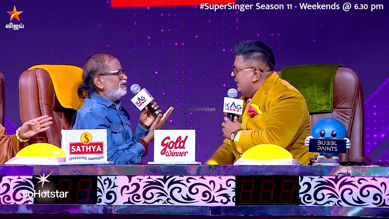 இவங்க Combo வேற level 😎😍 #GangaiAmaran #Mysskin | Super Singer Season 11 | Episode Promo