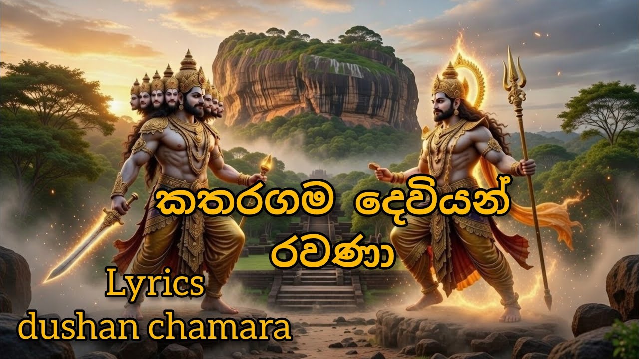 කතරගම දෙවියන් රවණා  katharagama deviyan rawana Ai song credit by  lyrics dushan chamara 