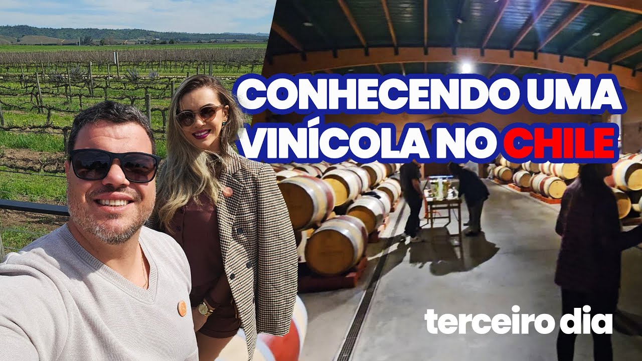 Visitando uma vinícola, opinião sobre hotel e pausa para o Chopp no Chile | 3° dia