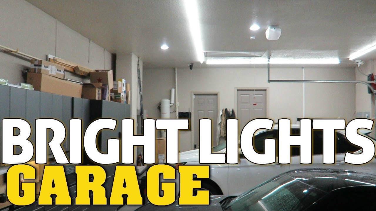 SUPER BRIGHT LED Garage/WorkShop LIGHTING | Best Garage Lights