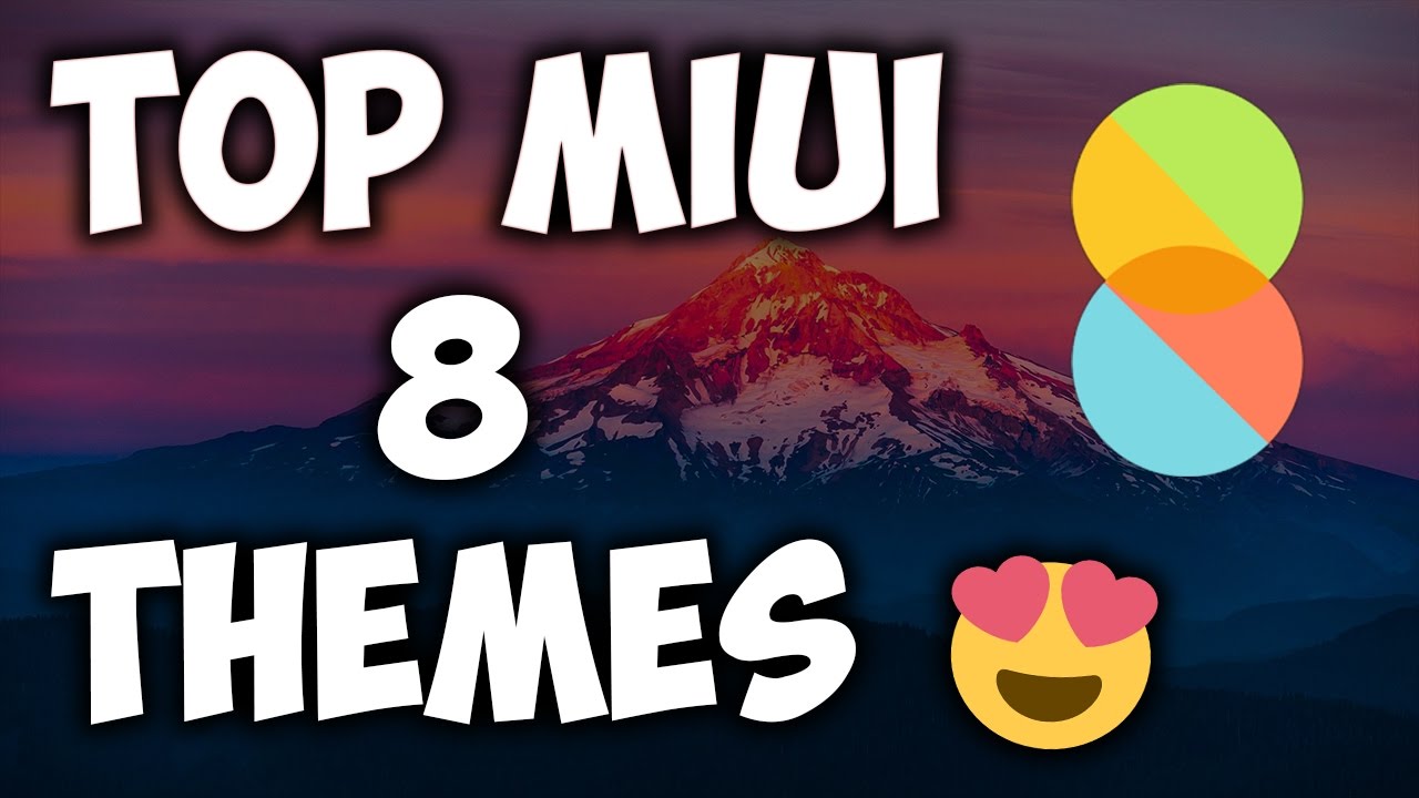 Top 5 MIUI 8 Themes Of |October-2016