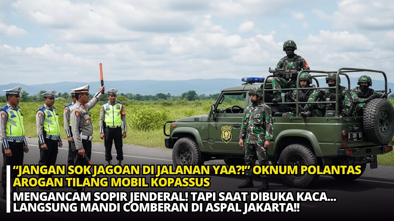 MEMALUKAN‼️ POLANTAS KOLOT VS JENDERAL KOPASSUS: DARI GAYA PREMAN JADI MANDI LUMPUR COMBERAN!