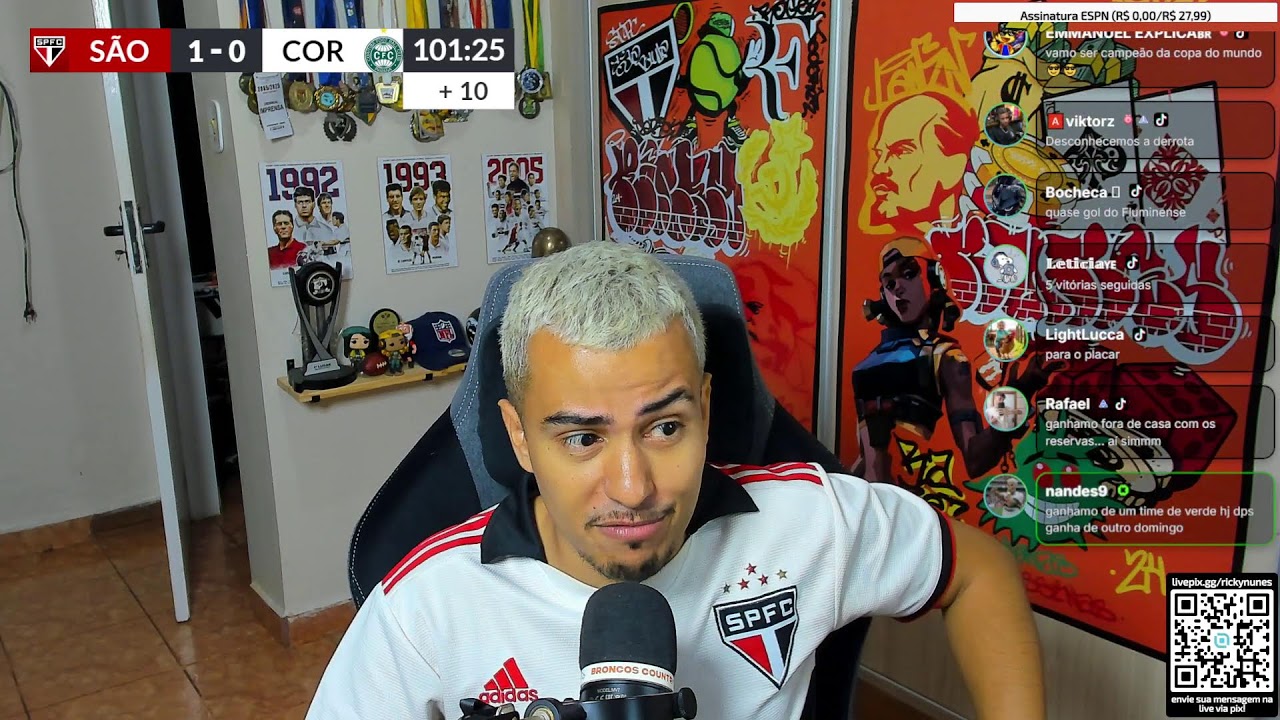 🔴 AO VIVO - REACT - Coritiba x SÃO PAULO