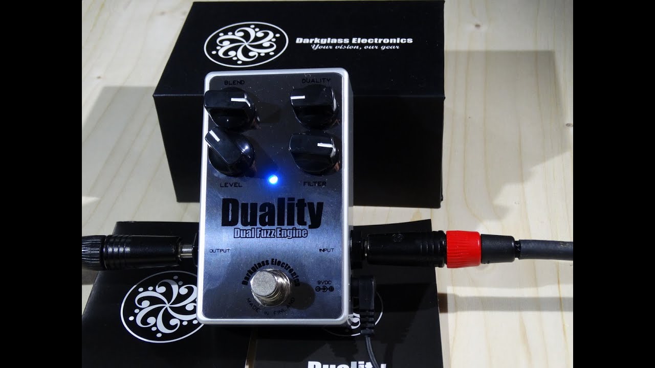 Darkglass Electronics DUALITY fuzz - GUITAR demo