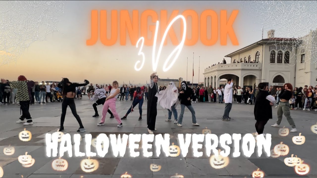[KPOP IN PUBLIC TÜRKİYE] JUNGKOOK (정국) - 3D HALLOWEEN EDITION | ONE TAKE DANCE COVER [TEAMWSTW]
