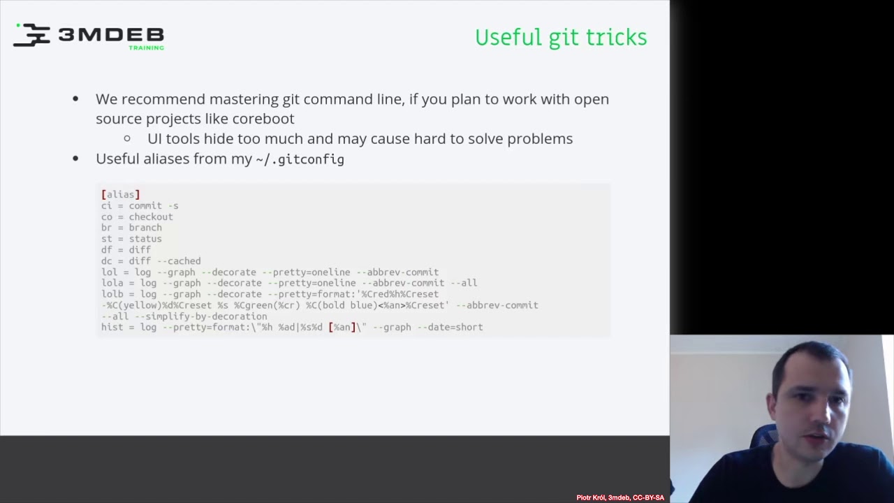 Arch4031 01 coreboot Fundamentals 09 Useful git Tricks