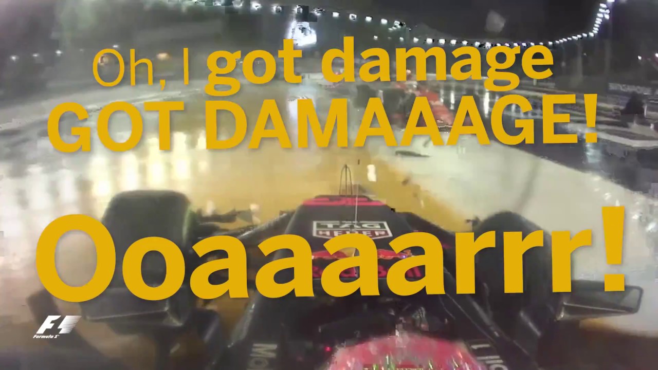 Verstappen's Shock In Singapore | F1 Best Team Radio 2017