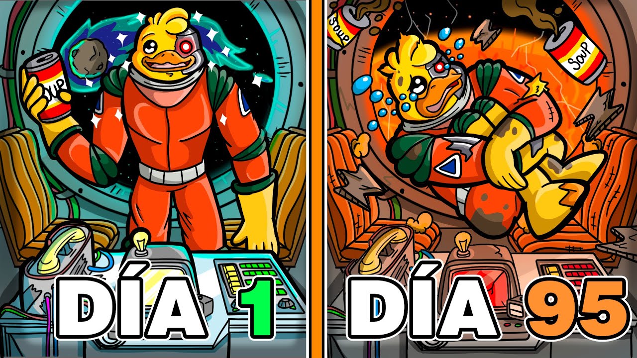 SOBREVIVO ᶜᵃˢⁱ 100 DÍAS en una NAVE ESPACIAL