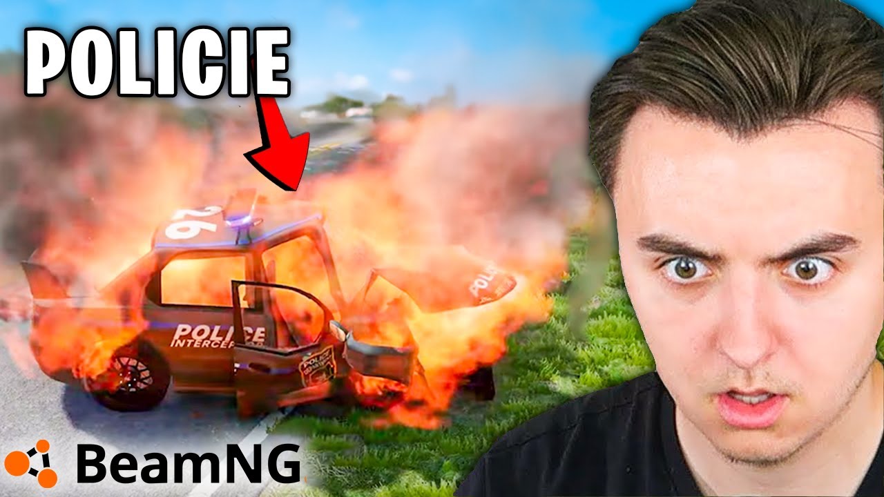 Jsem lep&scaron;&iacute; Policista nebo Zloděj?! BeamNG.drive