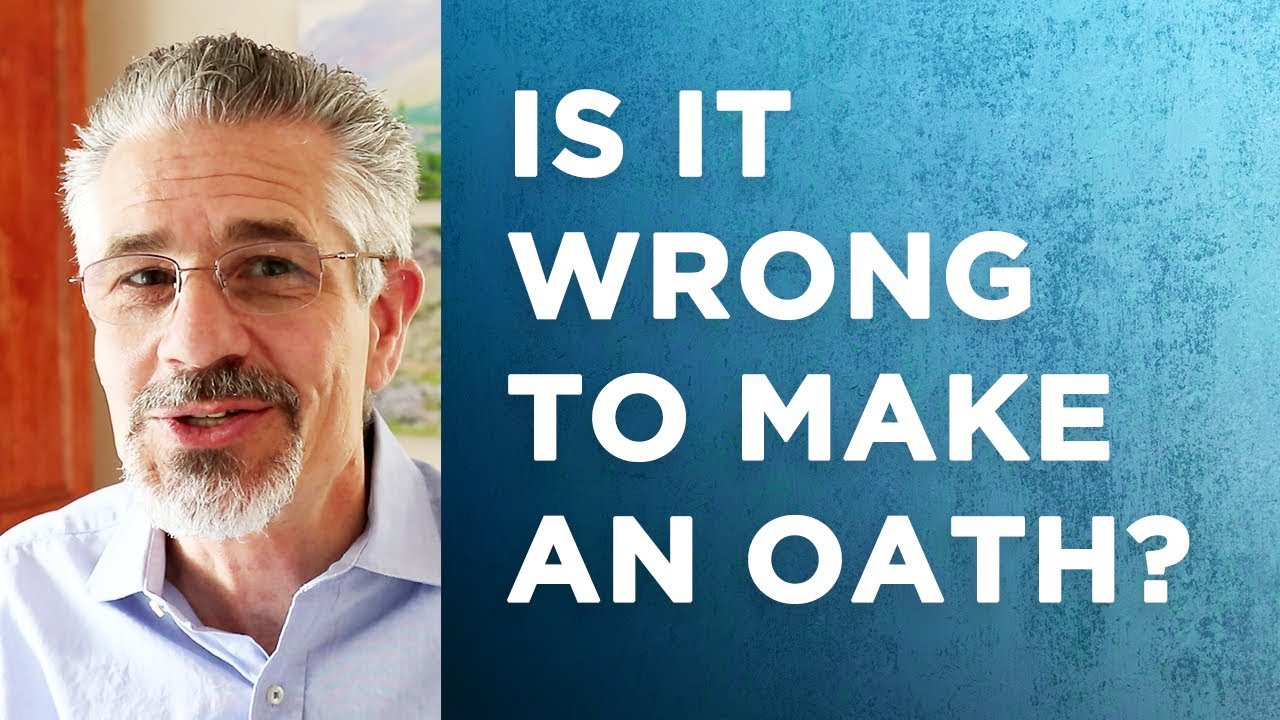 Is It Wrong to Make a Vow or an Oath? | Little Lessons with David Servant