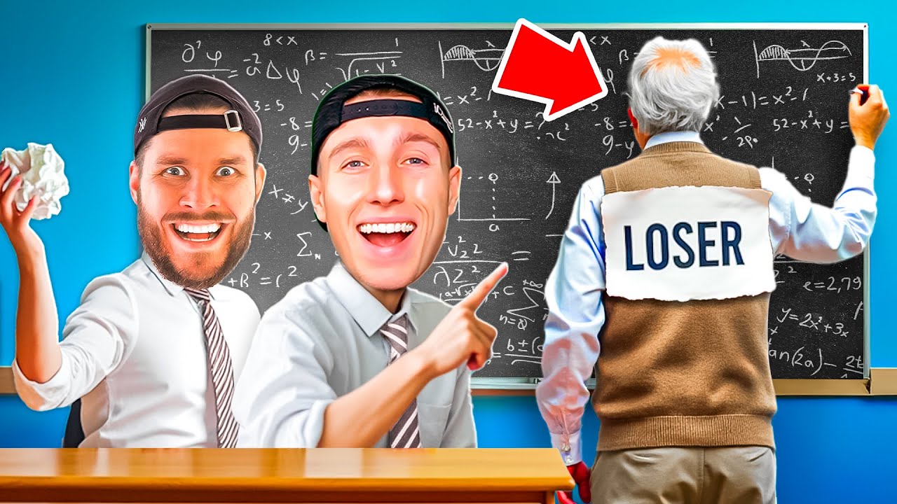 ich PRANKE meinen LEHRER in der SCHULE!