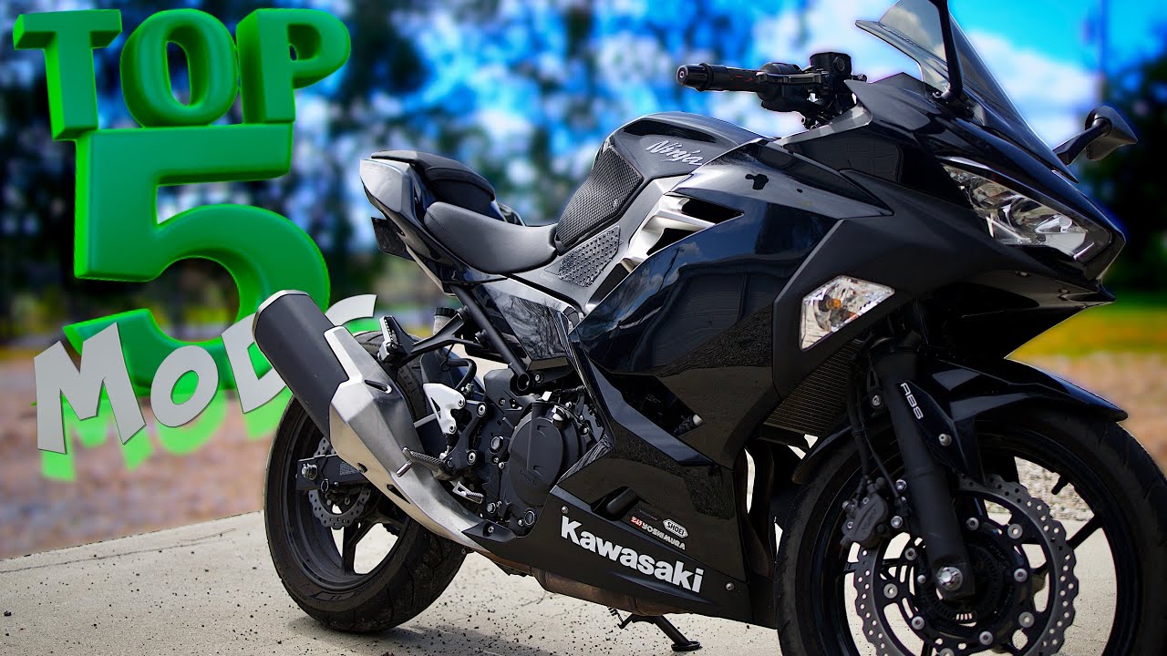 Top 5 upgrades Kawasaki ninja 400