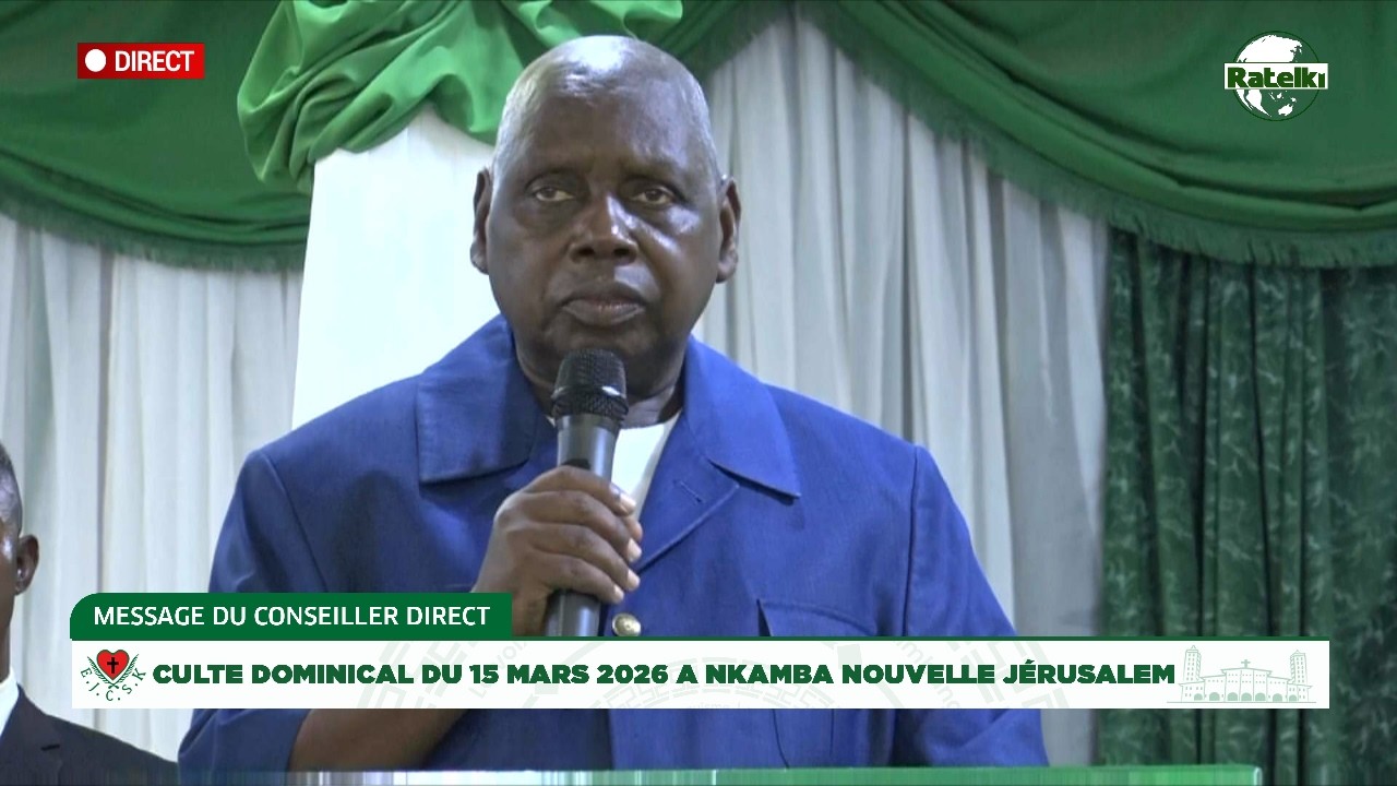 MESSAGE DOMINICAL DU CONSEILLER DIRECT PAPA ANDRE MBENZA KIANGANI,15 MARS 2026 A NKAMBA