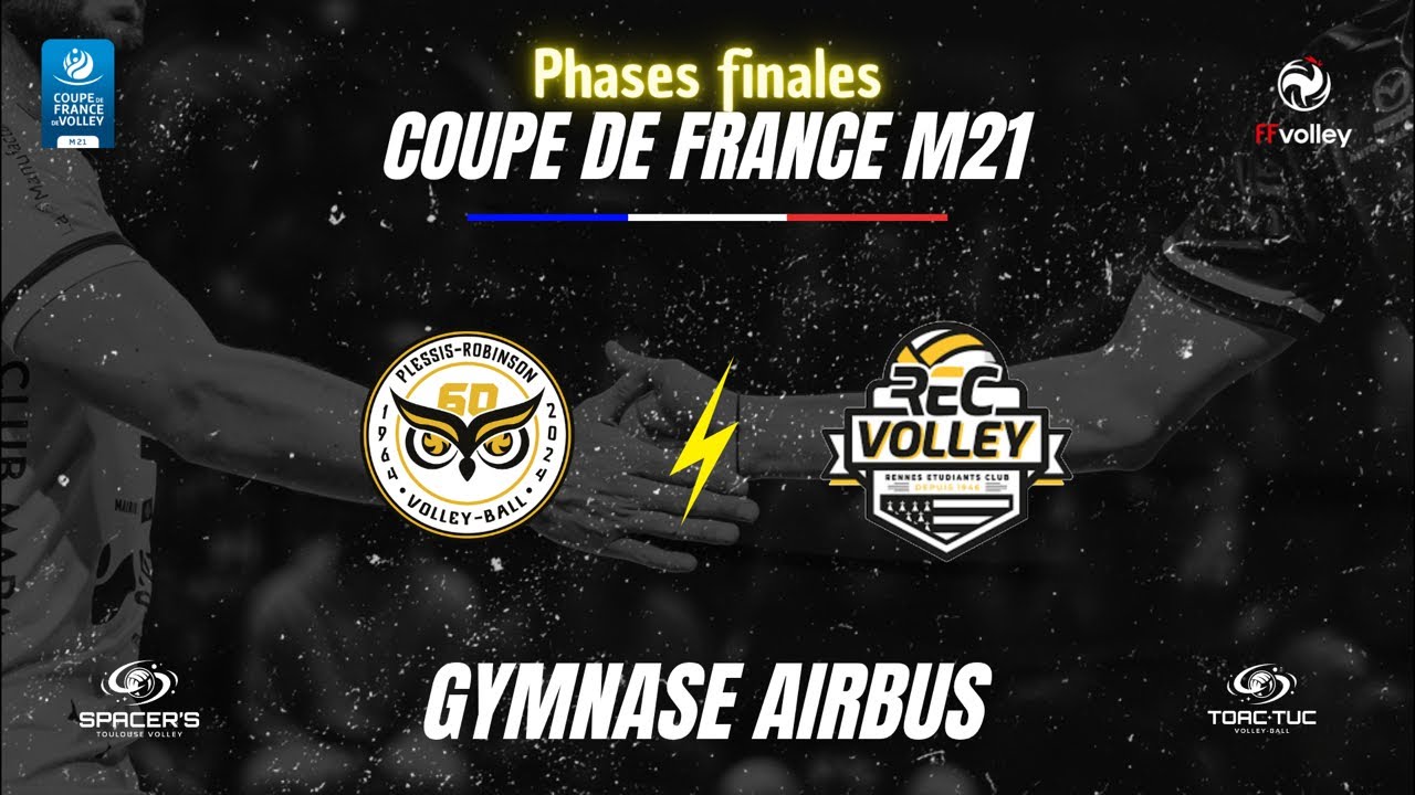 CDF M21M🏐 POULE D - Rennes / Plessis