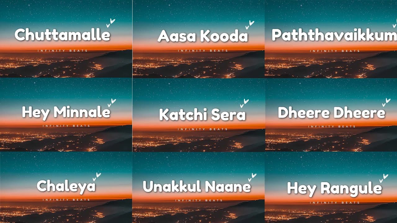 Tamil Trending Songs | Hit Tamil Songs | Infinity Beats
