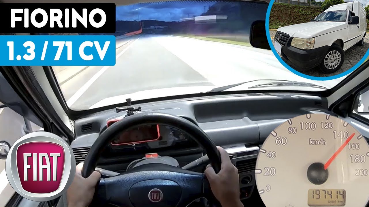 TESTE ACELERANDO FIORINO 1.3 FIRE | É BOA? ANDA BEM? VALE A PENA? AVALIAÇÃO NA ESTRADA