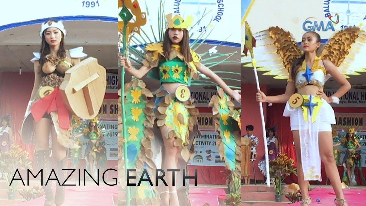 Amazing Earth: 'Mobile Legends' cosplay out of recycled materials!
