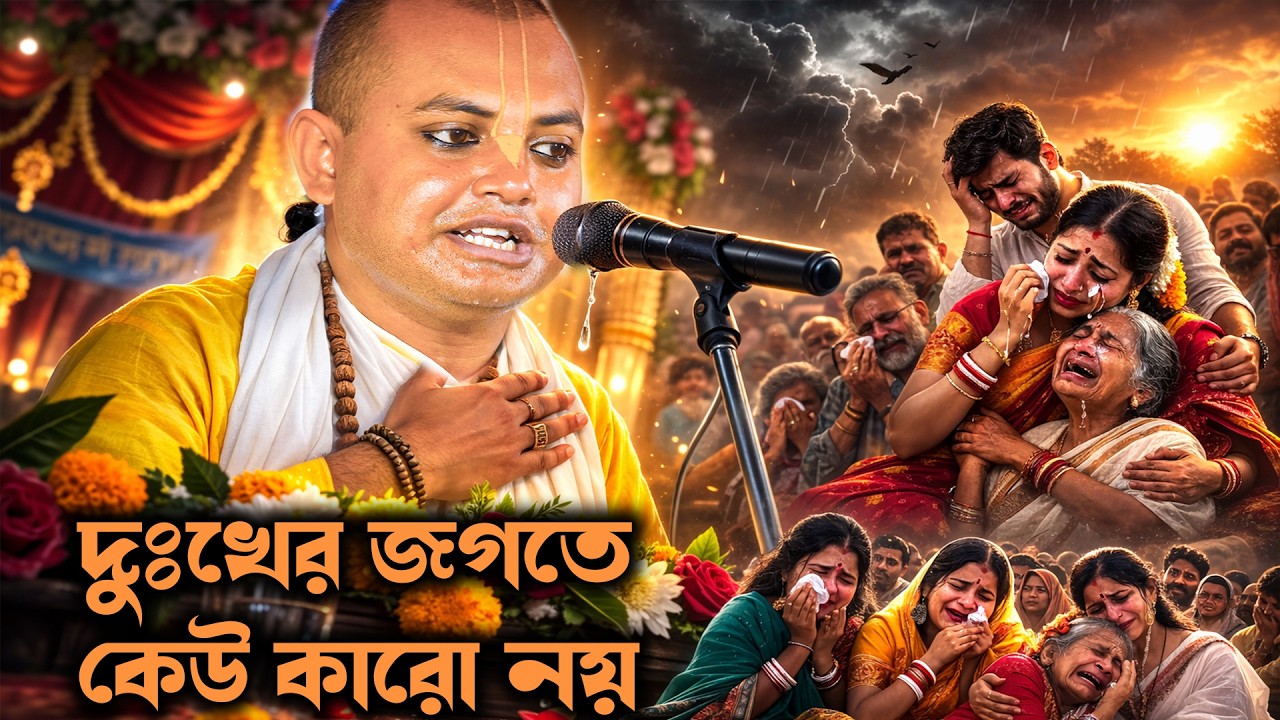 দুঃখের জগতে কেউ কারো নয় | প্রেমানন্দ দাস বৈরাগ্যের হৃদয়বিদারক কথা // সেরা দুঃখের কীর্তন //Premanonda